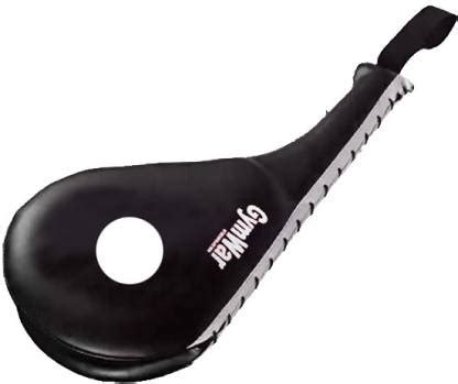 GymWar Durable Double-Sided PU Taekwondo TKD Foot Target Training Tool ...