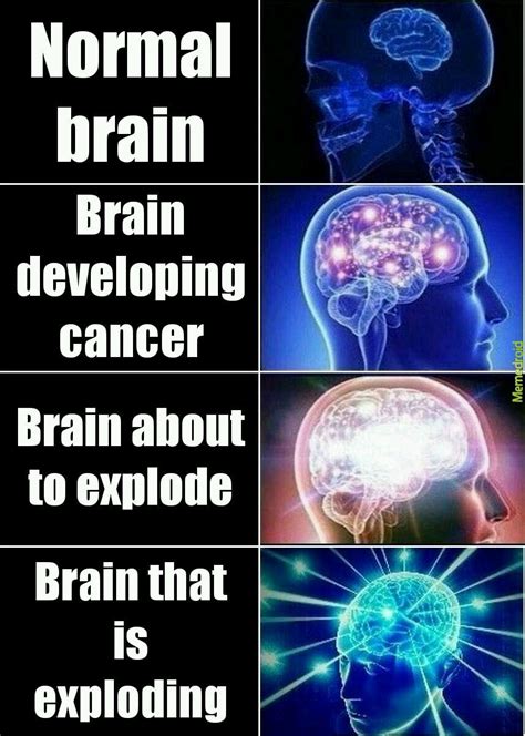 Image result for Brain Explode Meme