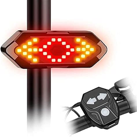 Bicycle Tail Light Turn Signals indicators for Cyclists