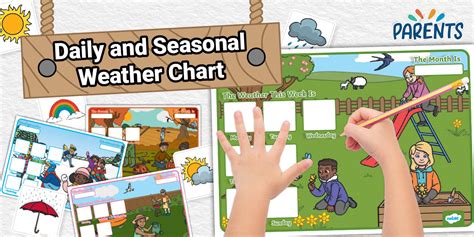 👉 Daily and Seasonal Weather Chart (Ages 4 - 6)