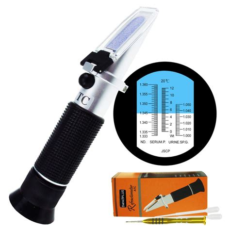 Kibeland Handheld Clinical Refractometer Serum Protein 0 12g Dl Urine ...