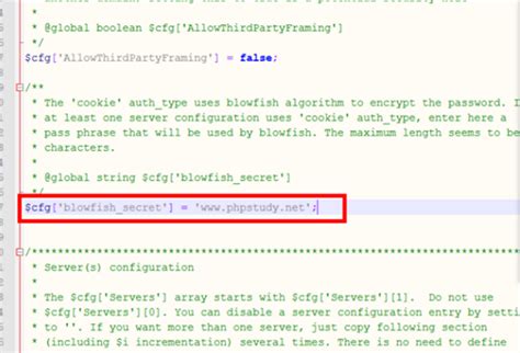 phpMyAdmin Config 的图像结果