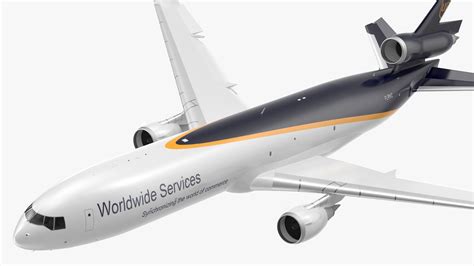 McDonnell Douglas MD11 Tri Jet Airliner UPS Rigged 3D Model $179 - .max ...