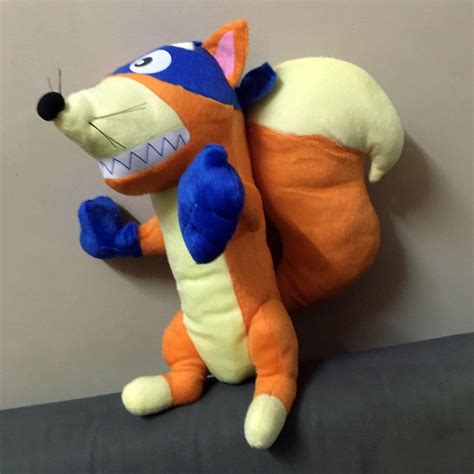 Dora the Explorer - Swiper fox Plush Toy / 32cm, Hobbies & Toys, Toys ...
