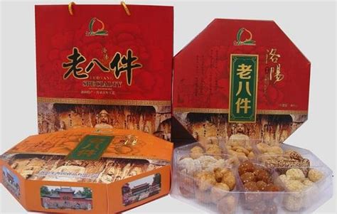 河南特产洛阳特产老八大件礼盒传统糕点心组合休闲办公零食_虎窝淘