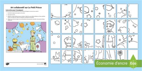 Art collaboratif sur Le Petit Prince