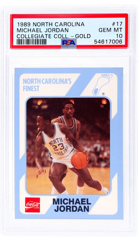 Michael Jordan 1989 Collegiate Collection Basketball Card getp.valcre.in