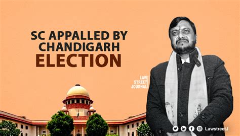We are appalled it is murder of democracy SC on Chandigarh mayor ...