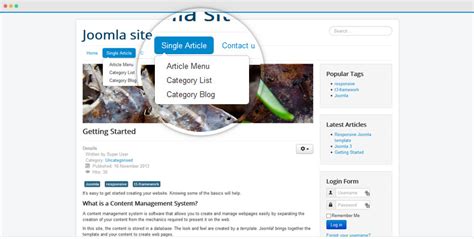 Image result for Joomla Menu Module