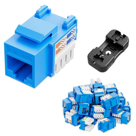 Iwillink 20-Pack Cat6 Keystone Jack, UTP Ethernet India | Ubuy
