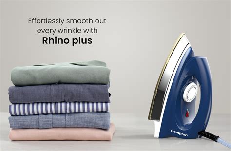 Crompton Rhino Plus 1250 W Heavy Weight Dry Iron