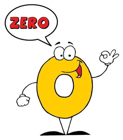 Number Zero Funny Cartoon Character ⬇ Stock Photo, Image by © HitToon ...