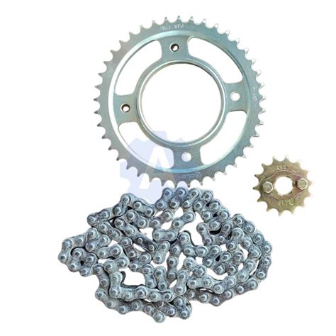 ROLON Chain Sprocket Kit (For Honda CB Shine Heavy Duty/ CB Shine SP/