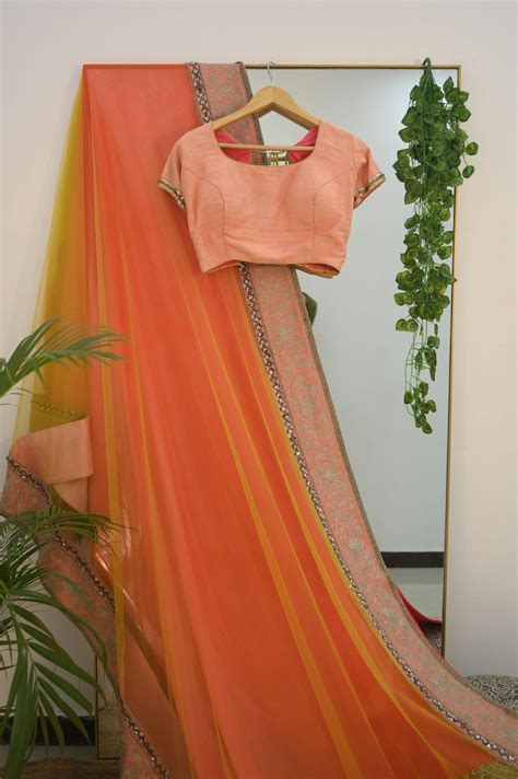 MM Signature Dual Tone Saree – Stage3