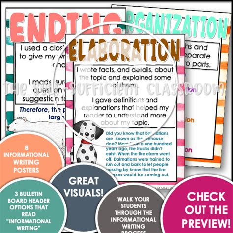 Informative Writing Poster 的图像结果