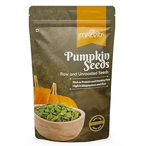 Purevitr Pumpkin Seeds | 200g | Raw AAA Grade Seeds for Eating ...