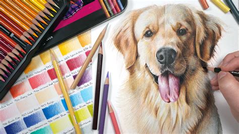 Drawing Animals: How to Draw Realistic Dogs with Colored Pencils ...