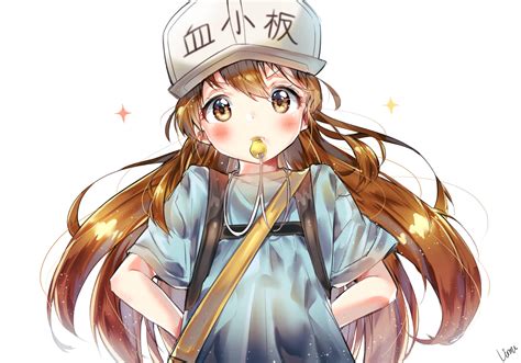 Download Cells At Work Platelet Fanart Wallpaper | Wallpapers.com