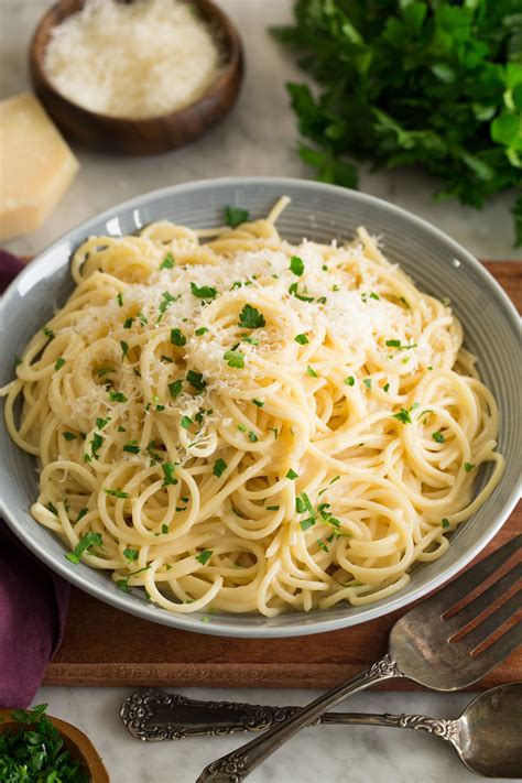 Garlic Parmesan Pasta - Cooking Classy