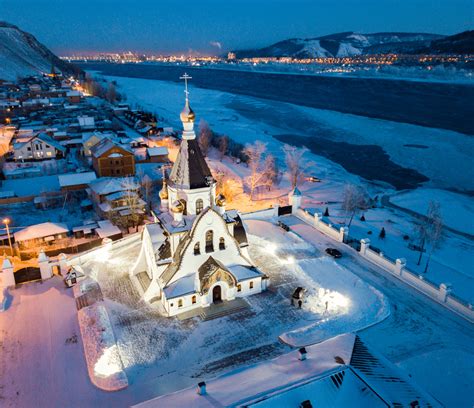 Отдых зимой в Красноярске