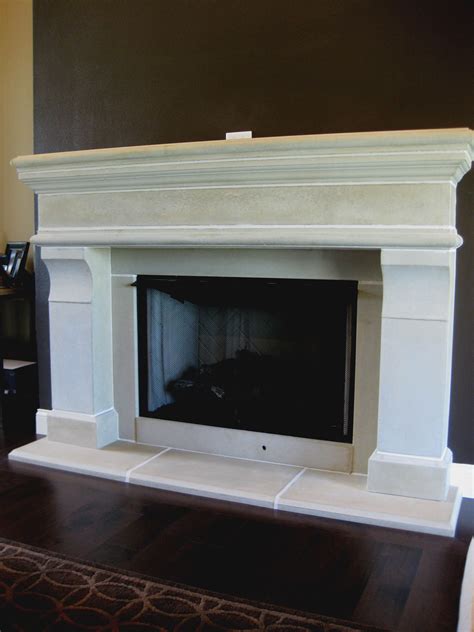 How To Build A Concrete Fireplace Mantel at Ella Hogarth blog