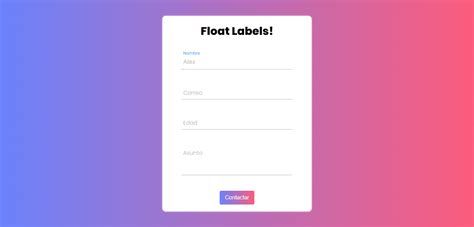 Formulario Con HTML/CSS Y JavaScript 的图像结果