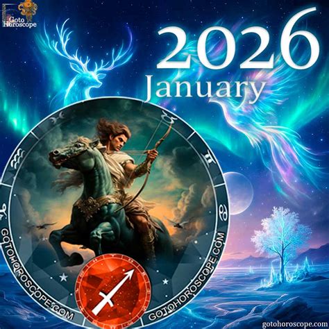 January 2026 Sagittarius Horoscope, free Monthly Horoscope for January ...