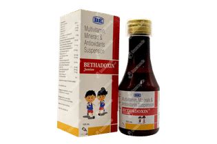 Bethadoxin Junior Suspension 100 Ml - Uses, Side Effects, Dosage, Price ...