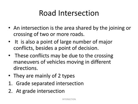 Image result for Intersection Types