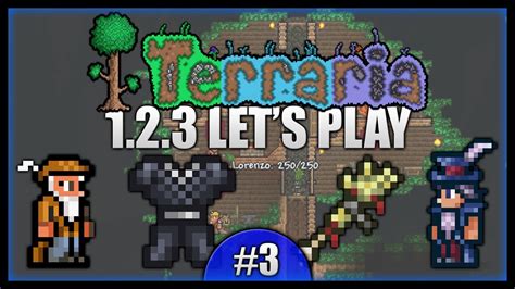 NPC Tree House! Travelling Merchant NPC! || Let's Play Terraria 1.2.3 ...