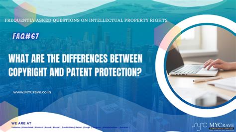 What are the differences between copyright and patent protection?