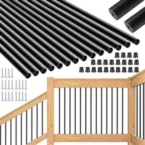 HTWAVE 101 Pack 26 Deck Balusters, Hollow Round Aluminum India | Ubuy