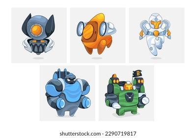 Box Robot Game Characters 的图像结果