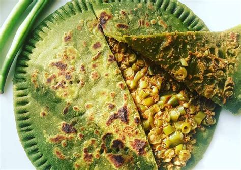 Hara bhara paratha by chef supriya dhiman Recipe by Chief Chef Recipes ...