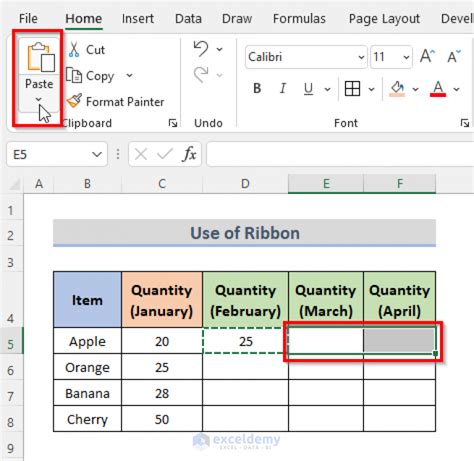 Copy Multiple Formulas in Excel 的图像结果