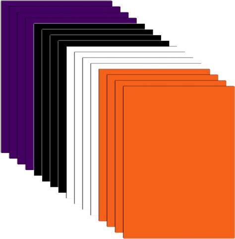 Buy 60 Sheets Halloween Cardstock Thick Paper, A4 Medium Weight 65lb ...