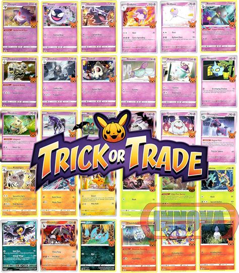 Pokemon - Trick or Trade - Mini Set Halloween 2023 - Lote completo de ...