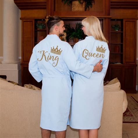 Cotton waffle long his and hers matching bathrobes set – Bridesmaid's World