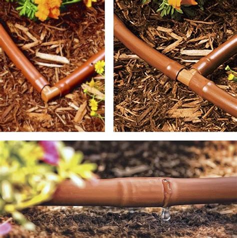 Buy 20-Pack) Drip Irrigation Brown Barbed Adapter Coupling Fittings ...