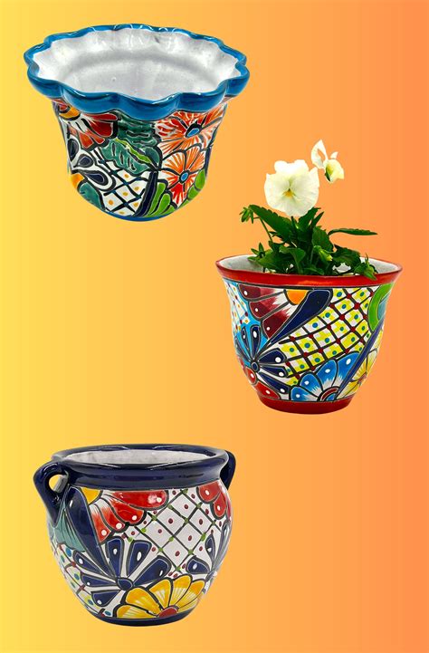 Mexican Talavera Flower Pots – GringoCool