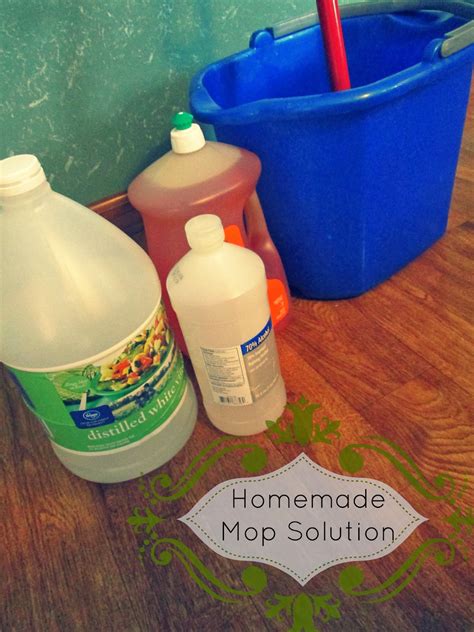 Homemade Mop Solution - The ReHomesteaders