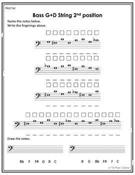 Image result for Note Reading Practice for Bass