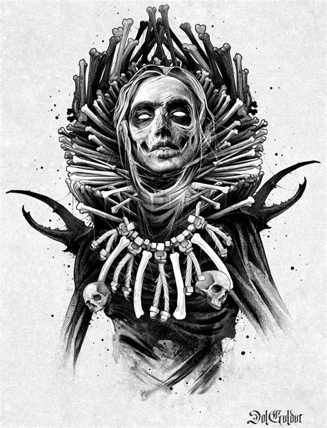 Skull Art Drawing, Tattoo Art Drawings, Skull Artwork, Dark Art Drawings, Tattoo Sketches ...