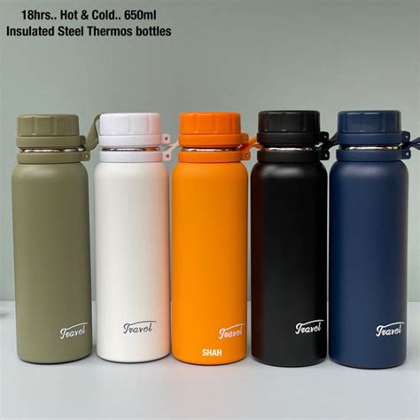 HOT AND COLD INSULATED STEEL THERMOS BOTTLE-PANI001B – www.soosi.co.in