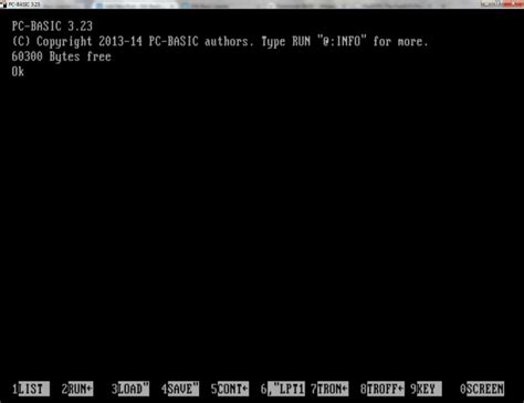 GW Basic Program 的图像结果