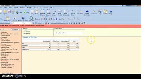 Simple Linear Regression Using POM-QM 的图像结果
