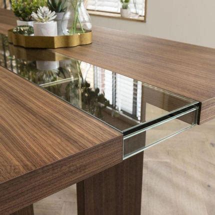 Norwood Rectangular Dining Table Contemporary Mid Century Solid Wood ...