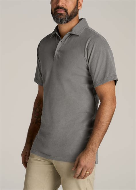 Men's Tall Polo Shirts | Long Polo Shirt | American Tall