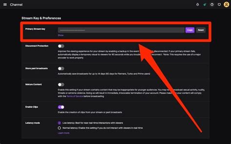 Image result for Twitch Get Stream Key