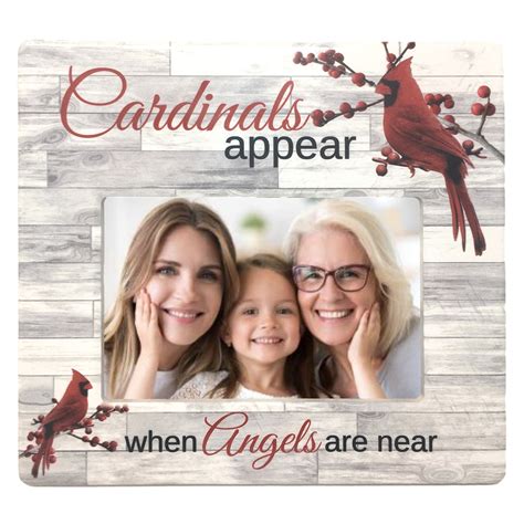 Buy When Cardinals Appear Angels are Near - Memorial Picture Frame ...